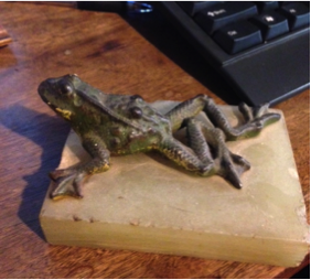 Frog Paperweight