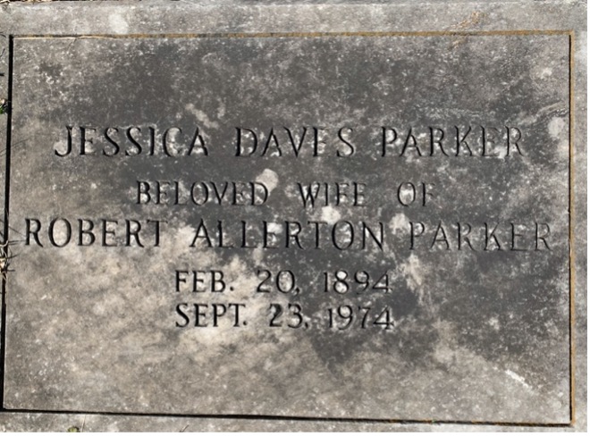 Jessica Daves Parker Gravestone