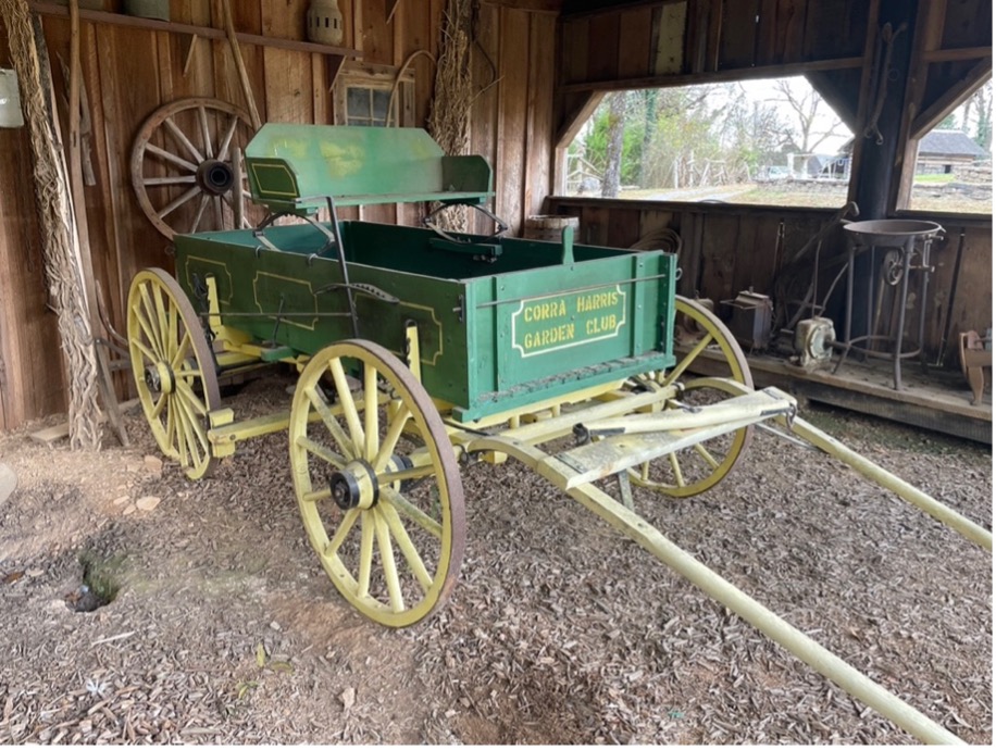 Wagon in Barn