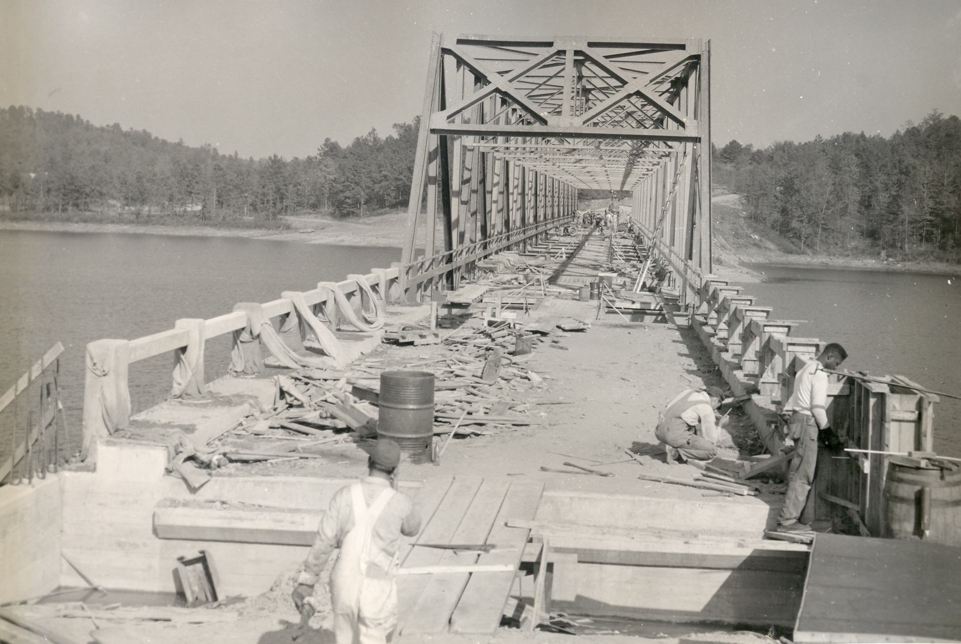 Bethany Bridge Under Construction
