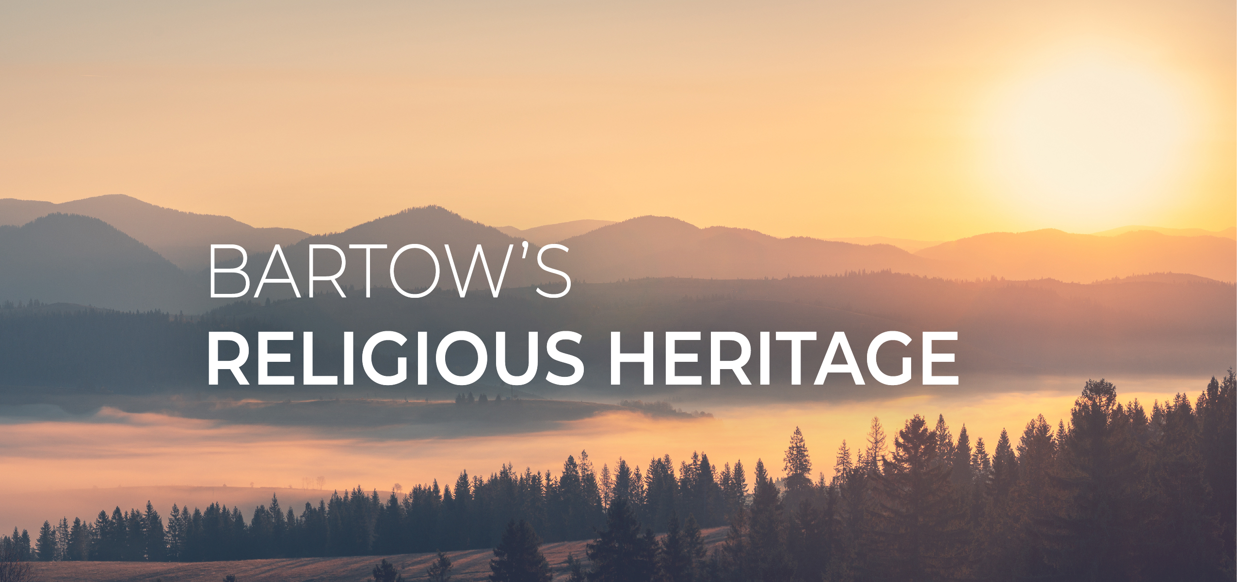 Bartow's Religious Heritage