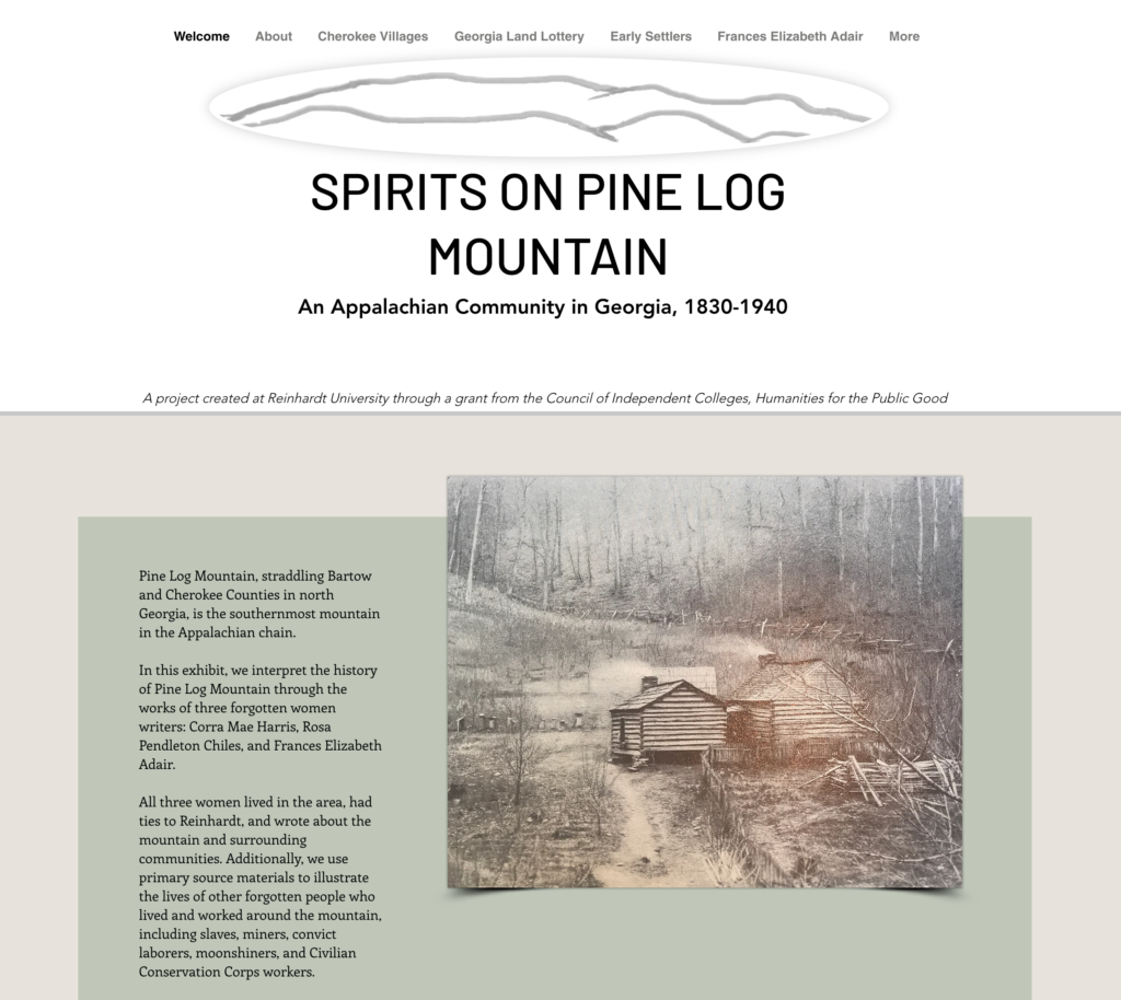 Spirits of Pine Log Mountain – Dr. Donna Coffee Little